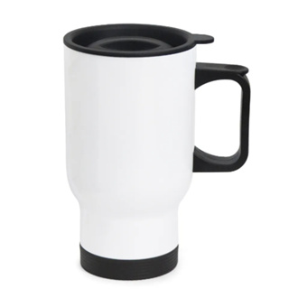 Caneca P/ Sublimação de Aço Inox Travel Mug Termica Branca 475ml em Oferta na Shopee