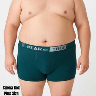 Kit Cuecas Adulto Plus Size Cueca Box Plus Size Microfibra de Poliéster Linha Premium GG1 GG2 em Oferta na Shopee