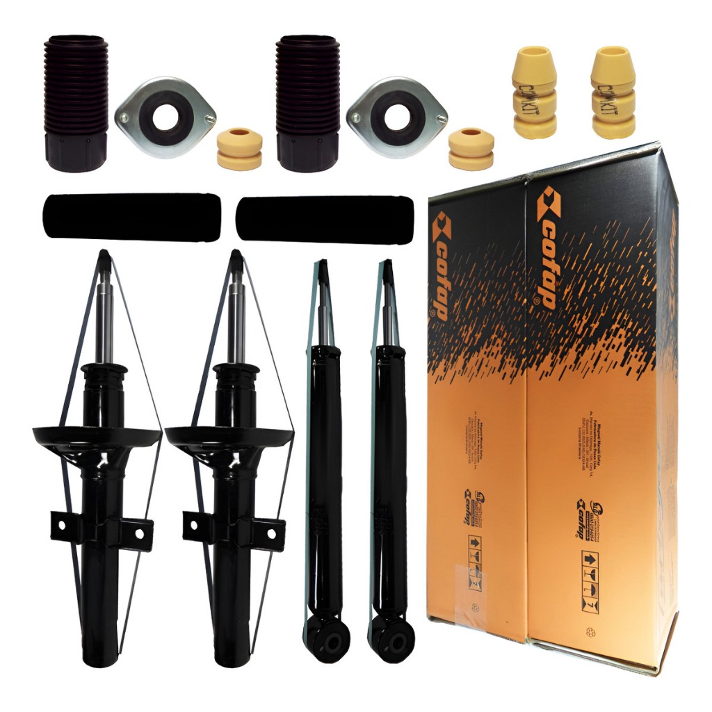 4 Amortecedores Cofap + Kits Suspensão Completo Celta 02/13 em Oferta na Shopee