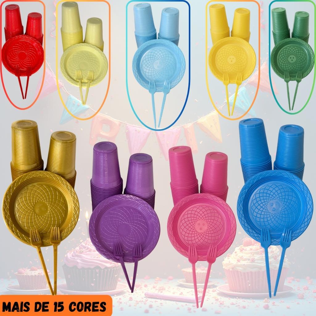Pratinhos Coloridos: Onde Comprar | BuscaProdutos
