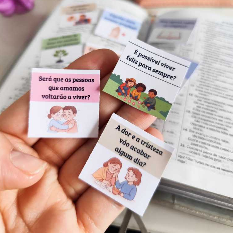 Selos adesivos - tema dos NOVOS folhetos JW - 9 modelos SORTIDOS - pregação com cartas / testemunho por cartas em Oferta na Shopee