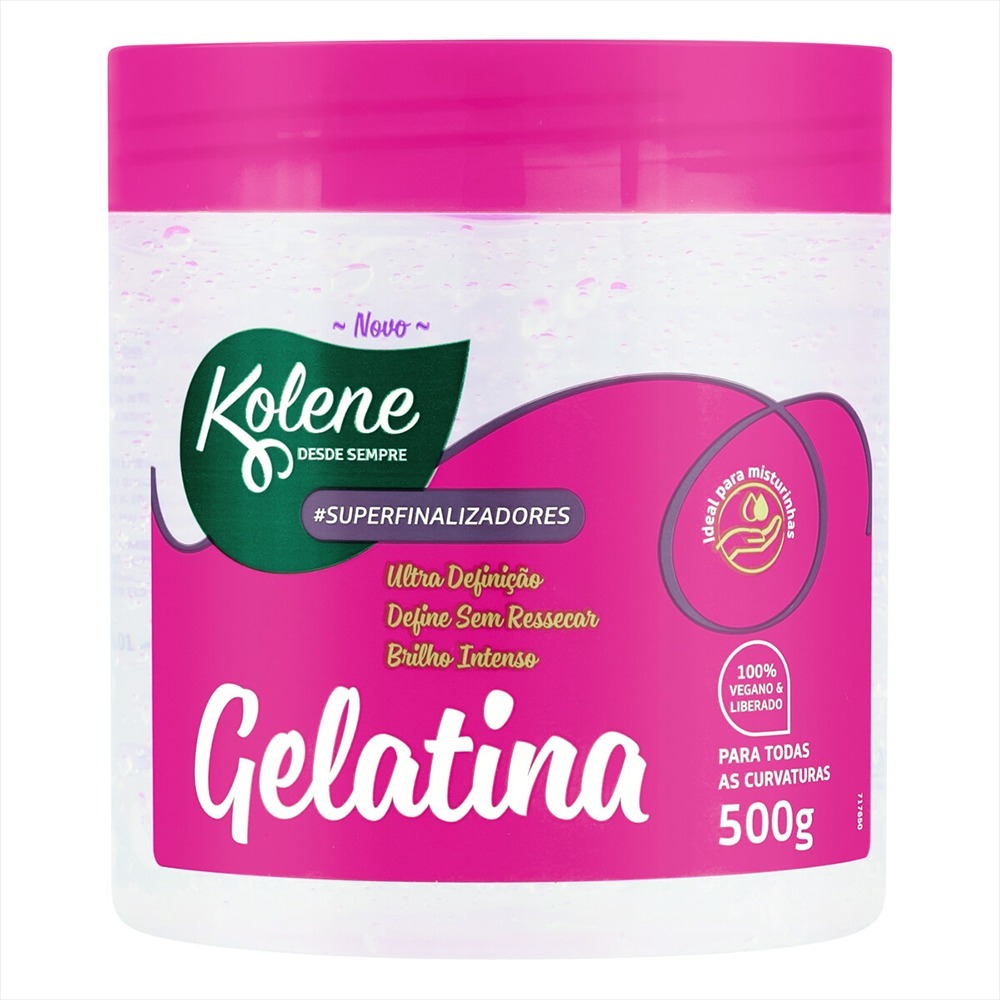 Gelatina Kolene Superfinalizadores 500g em Oferta na Shopee