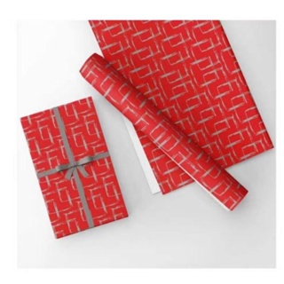 40 folhas de papel de presente 50x60 em Oferta na Shopee
