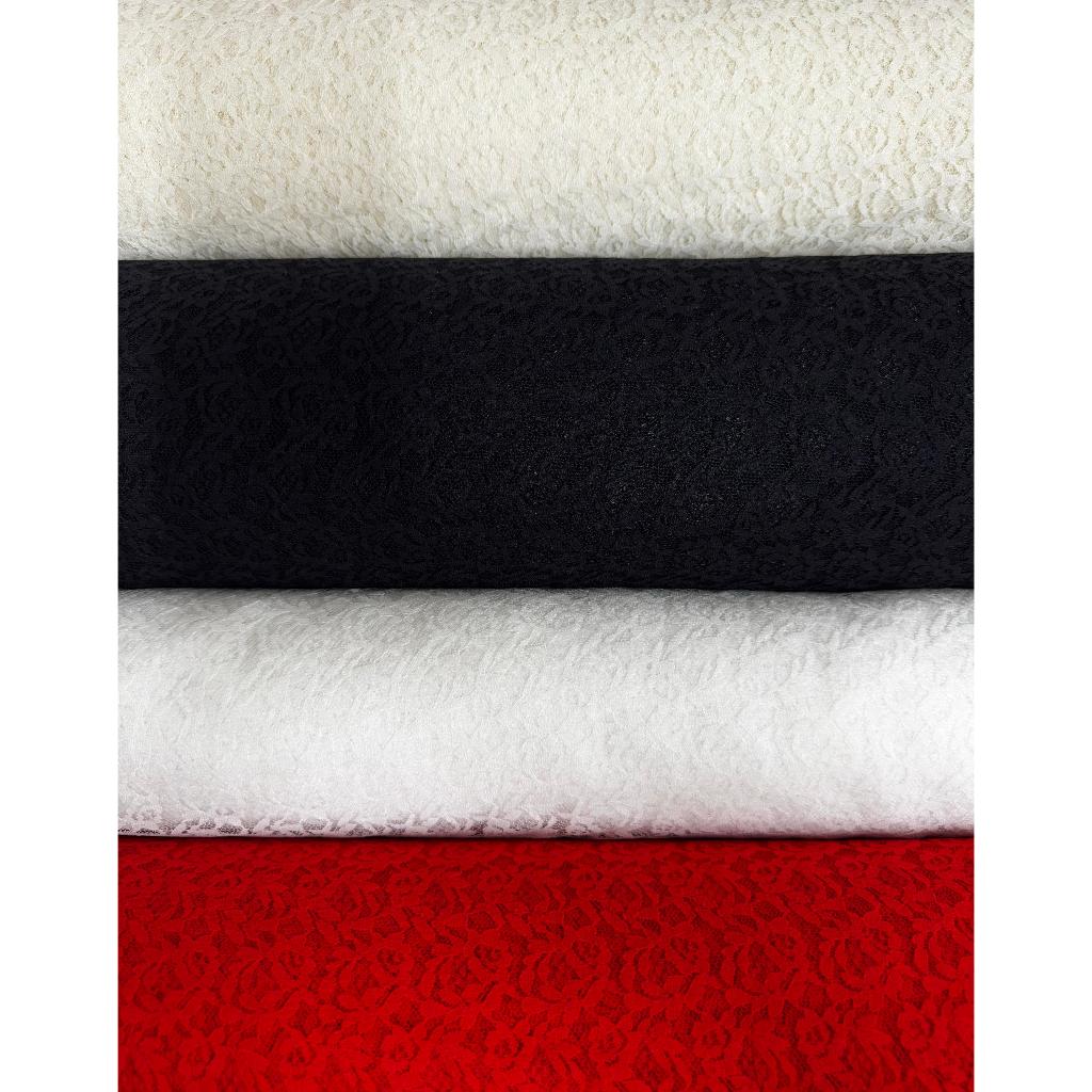 Tecido Renda Suiça 1 metro x 1,40 Varias Cores Roupas Decoração Artesanato em Oferta na Shopee