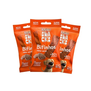 Kit 3 Snack Quatree Bifinho Cães Sabor Carne - 60g 09/25 em Oferta na Shopee