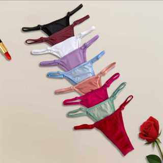 Kit 10 Calcinhas Microfibra Fio Dental Regulagem Lateral Confortável em Oferta na Shopee