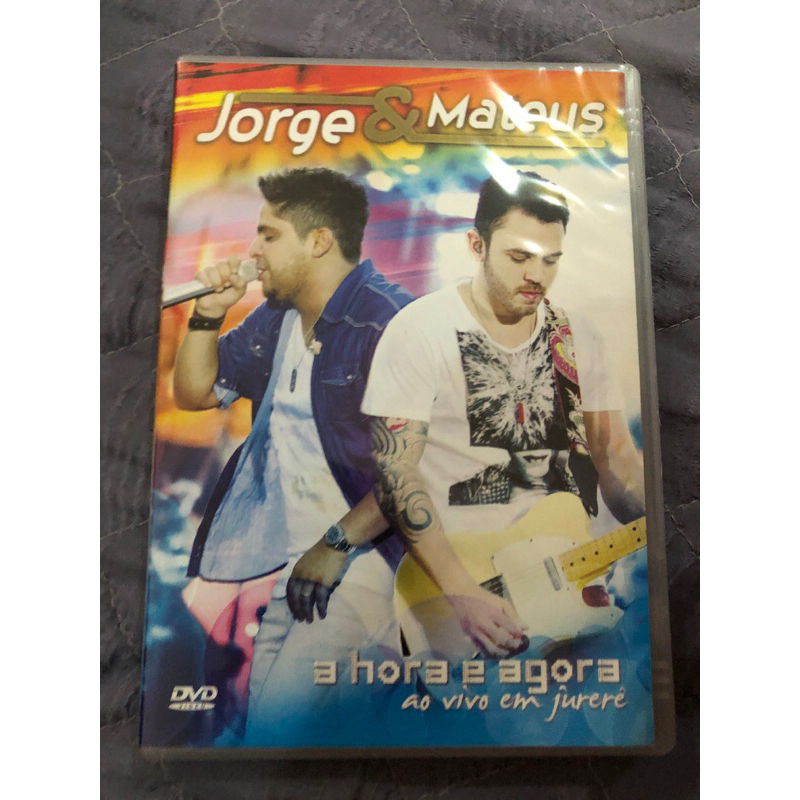 dvd Jorge e Mateus a hora é agora