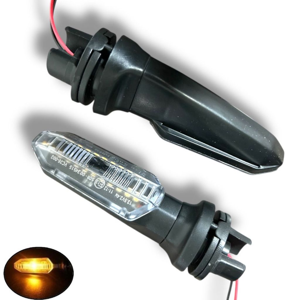 Kit 1 Par ou 2 Pares Pisca Led Moto Titan 160 / Fan 160 / Cb 250 Twister / Xre 300 2019 até 2023 — imagem 2 de 2