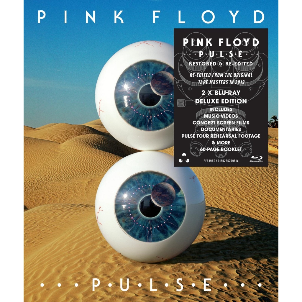 Blu-ray duplo PINK FLOYD - PULSE - Edição com disco de Extras (versão restaurada e reeditada do box The Later Years) em Oferta na Shopee