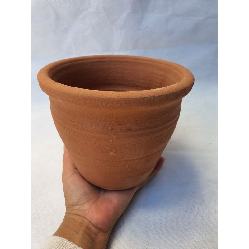 Vaso de Barro Lua - Decore Seu Jardim