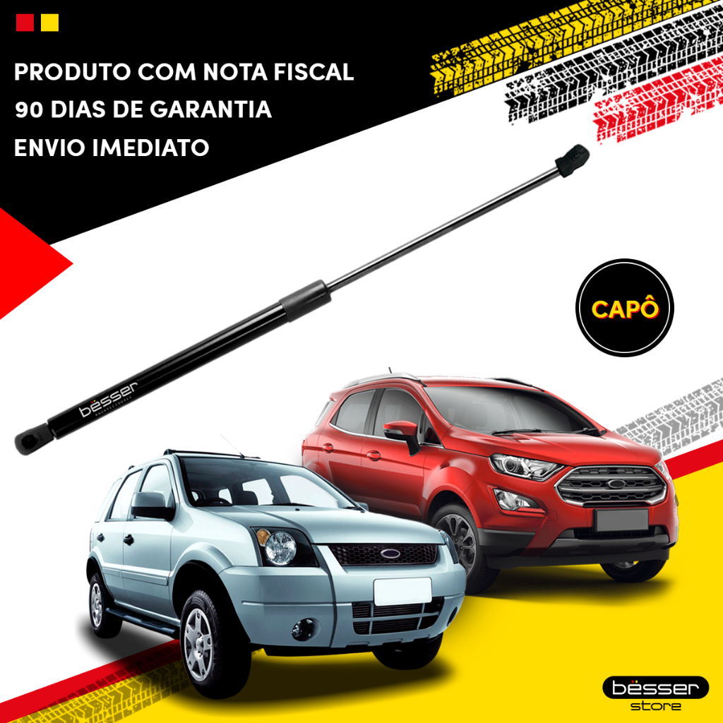Amortecedor Porta Malas Ecosport Pistão a Gás Tampa Traseira Ford Ecosport 2003 À 2020 em Oferta na Shopee