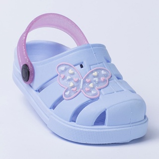 Sandália Infantil Menina Papete Feminina Borboleta Colorida Confortável e Macia em Oferta na Shopee