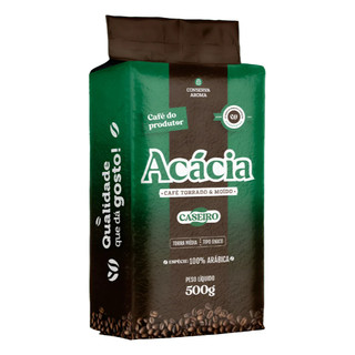 Café Gourmet Torrado e Moído - Café Premium Acácia 500g