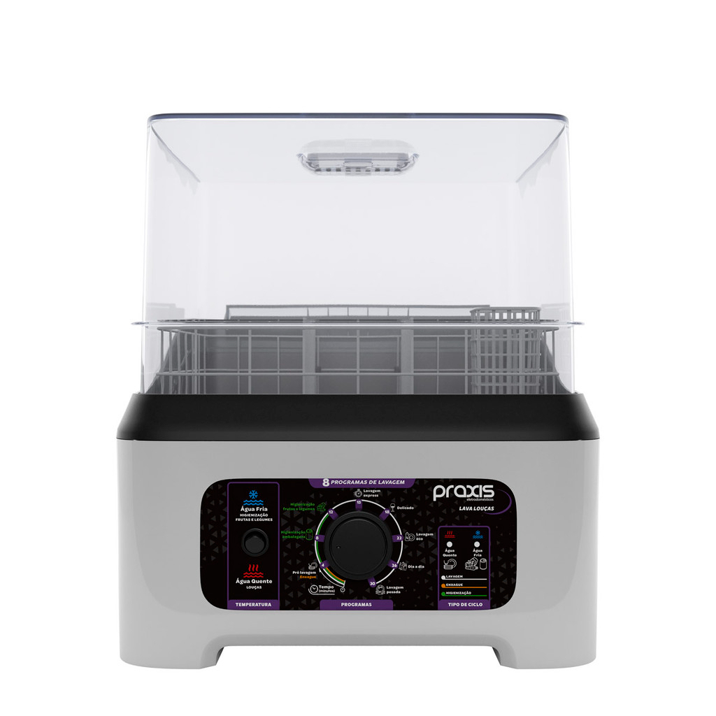 Lava Louças Praxis Portátil LLPP Semi-Automática 127v - 220v