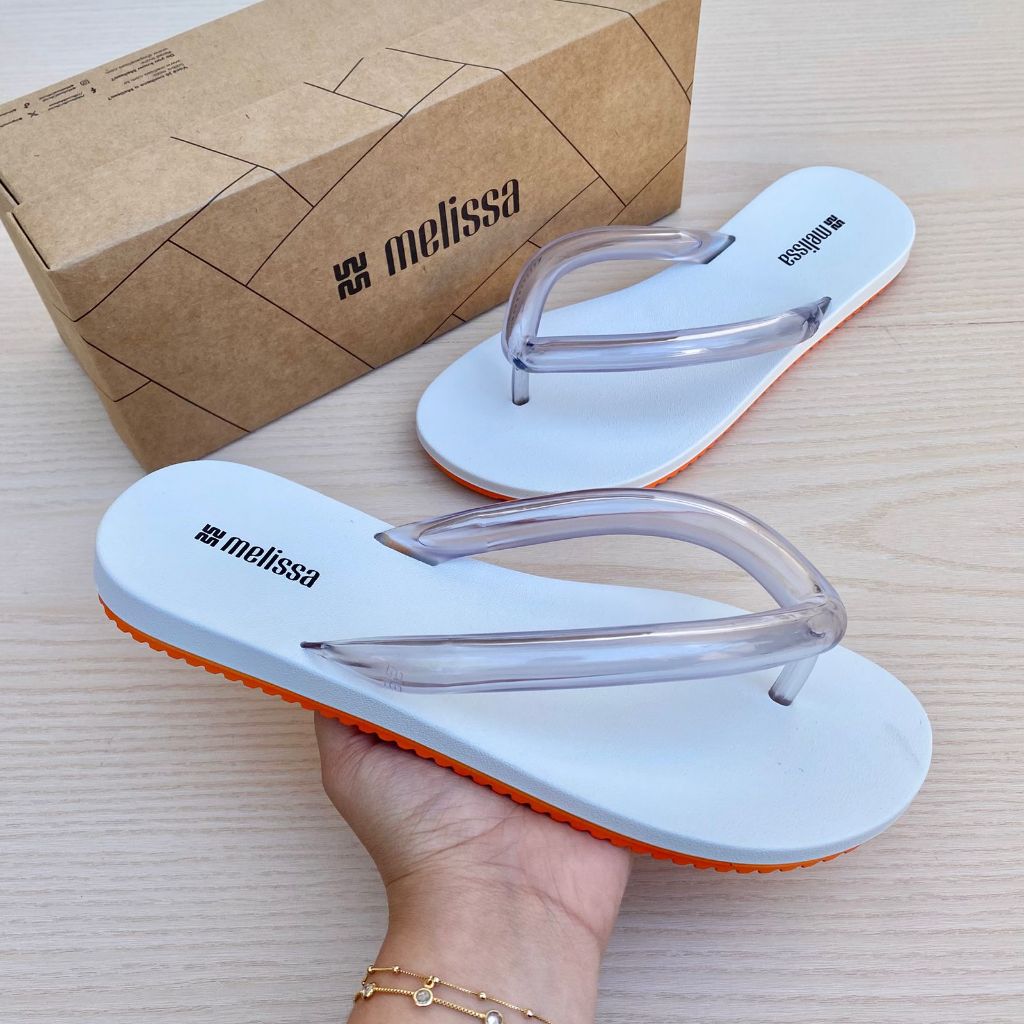 Chinelo Feminino Melissa Flip Flop Airflow Confortável Original Moda Verão Praia
