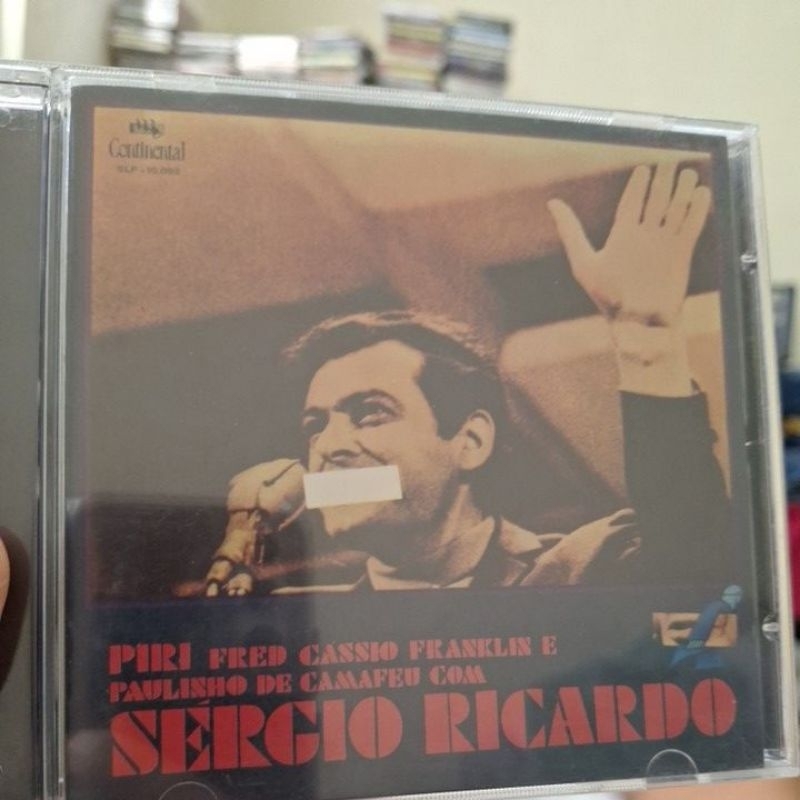 SÉRGIO RICARDO CD USADO CAPA USADA