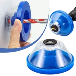 Coletor de Poeira Para Furadeira Broca De Impacto Elétrica Doméstica Conexão Tigela De Acessórios