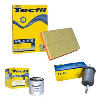 Kit Filtros GM Meriva Montana Corsa Flex Power Joy Millenium Premium Maxx SS 1.4 1.8 Tecfil em Oferta na Shopee