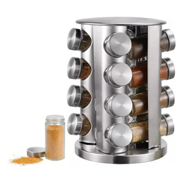 Porta Temperos Vidro e Inox: Onde Comprar | BuscaProdutos