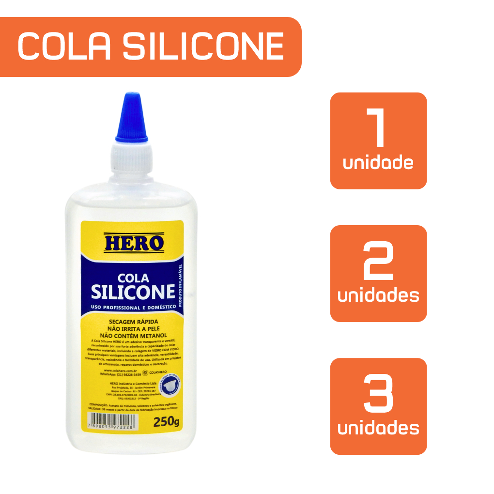 O que é Cola Silicone Artesanato Hero? Guia e Onde Comprar | BuscaProdutos