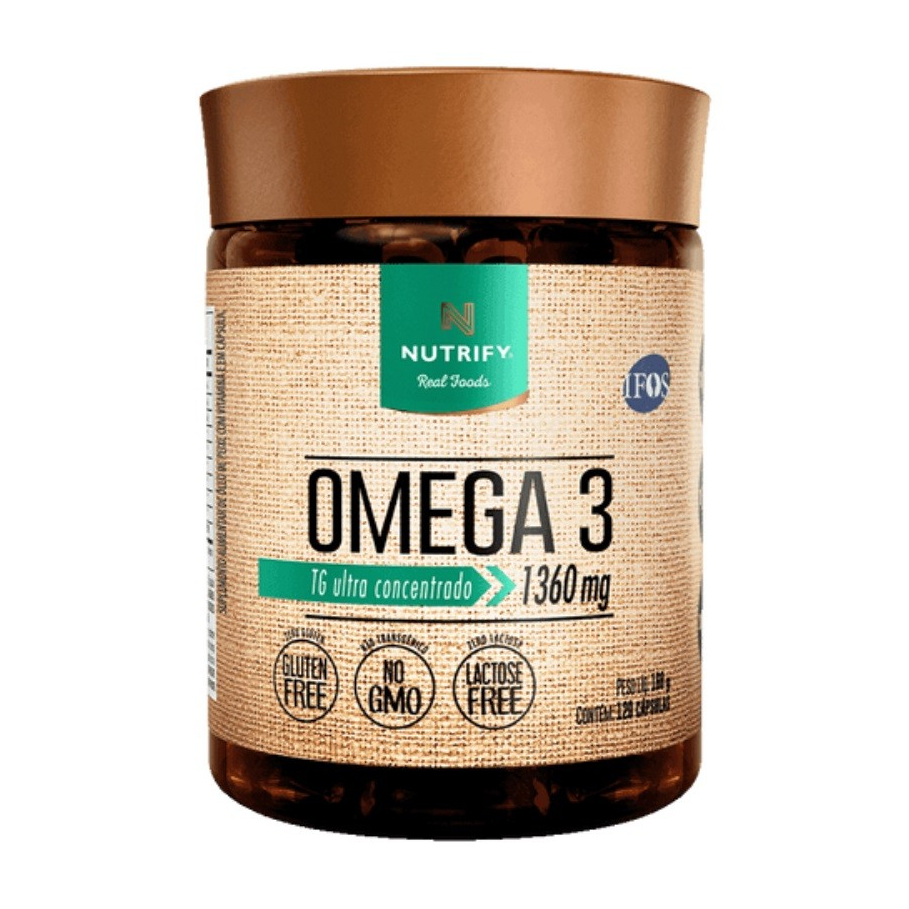 Ômega 3 TG Ultra Concentrado 1360mg 120 Cáps - Nutrify