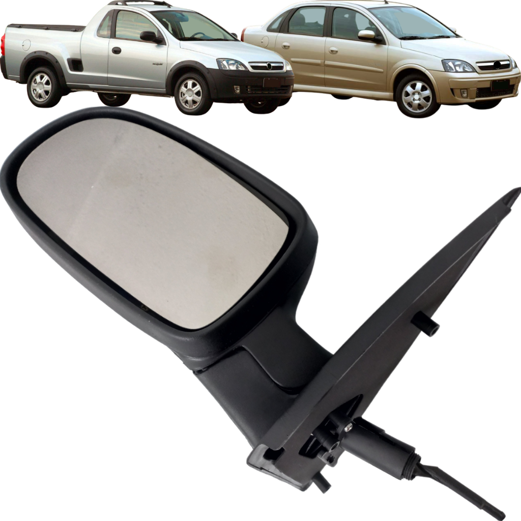 Retrovisor Manual Retrovex Esquerdo ou Direito Montana e Novo Corsa, Sedan e Hatch. em Oferta na Shopee