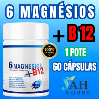 6 Magnesio em Capsulas + Metilcobalamina (B12) em Oferta na Shopee