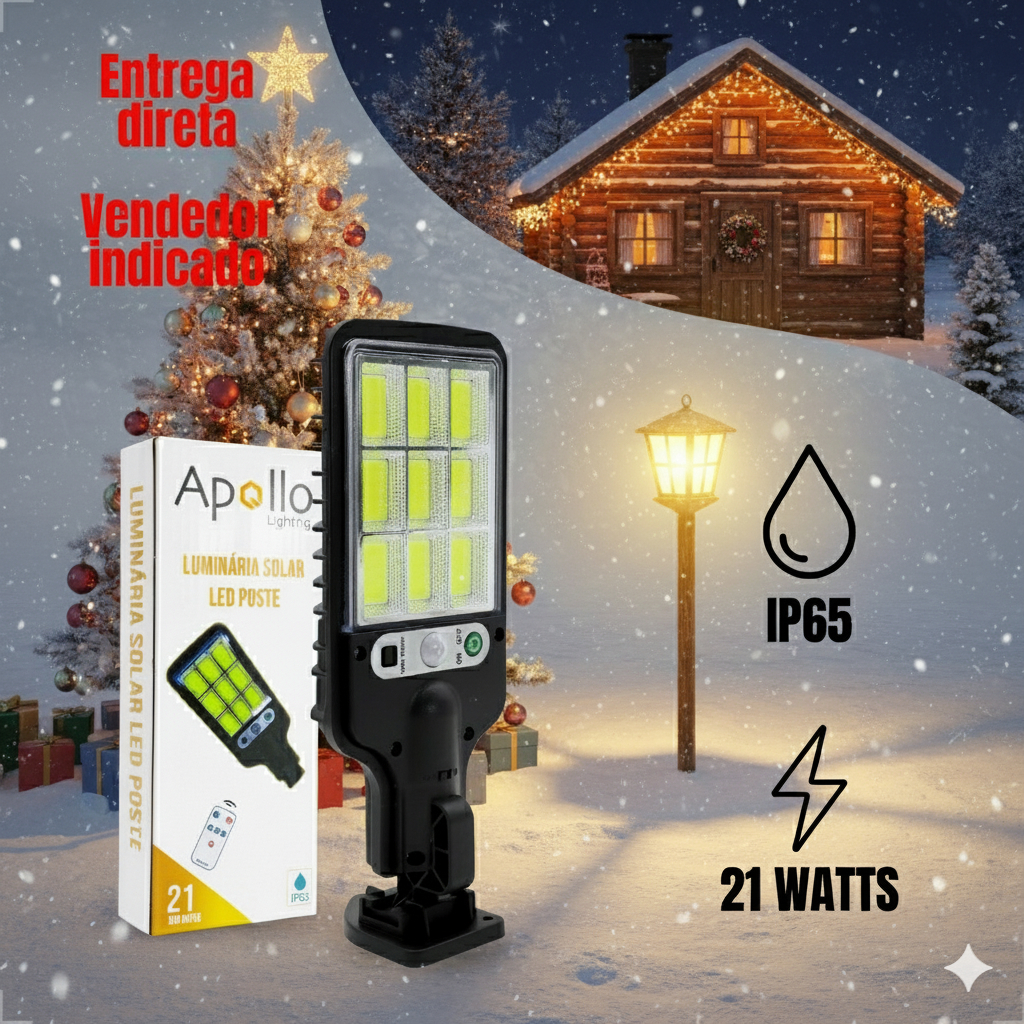 Poste Iluminação Jardim Solar: Onde Comprar | BuscaProdutos