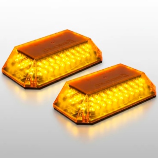 2 Giroflex Giroled Âmbar Parafuso 13 Efeitos Led Carro Moto Guincho Plataforma Auto Socorro em Oferta na Shopee