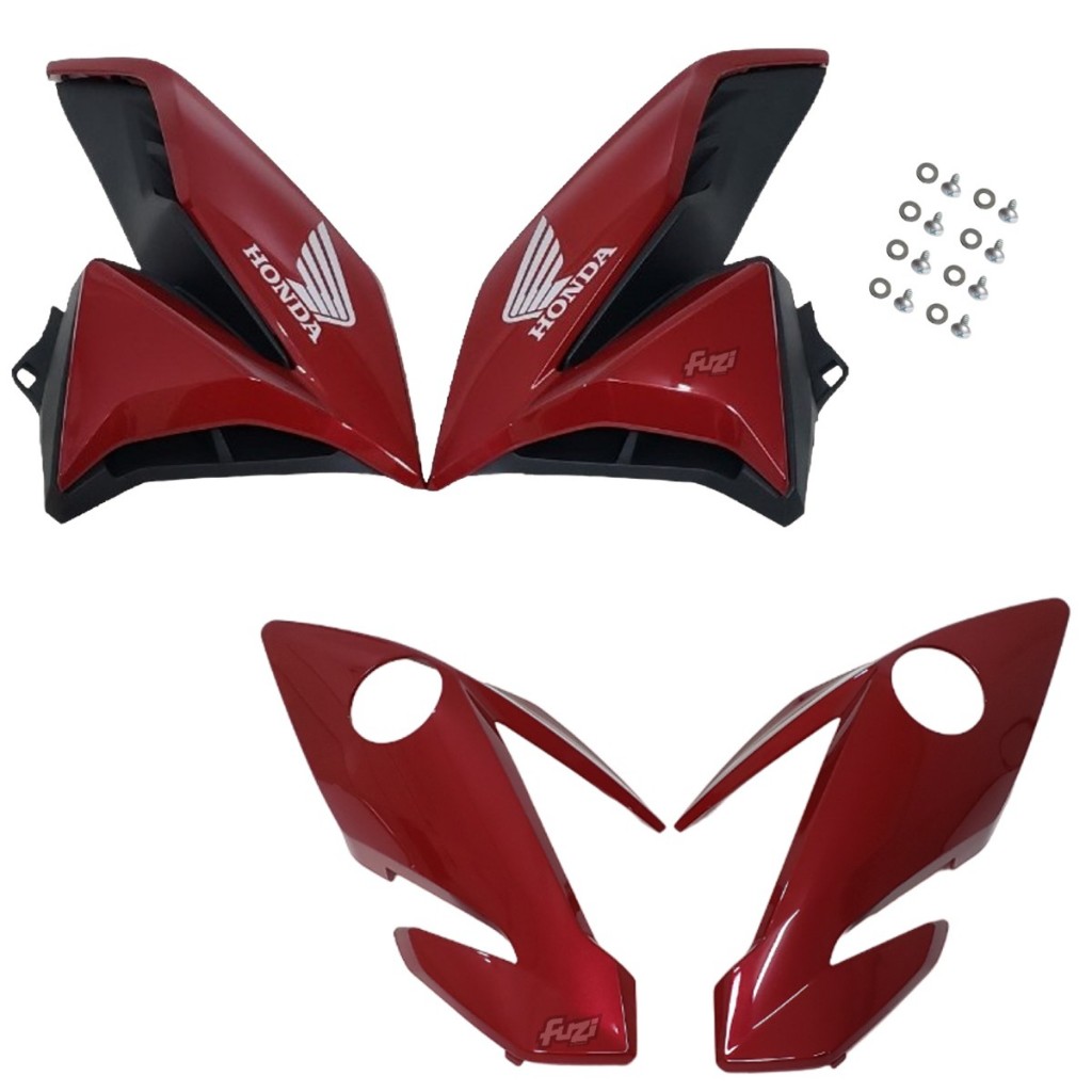 Aba (Asa) do Tanque da Titan 160 com Bananinha Titan 160 Carenagem Lateral Titan 160 2024 em Oferta na Shopee