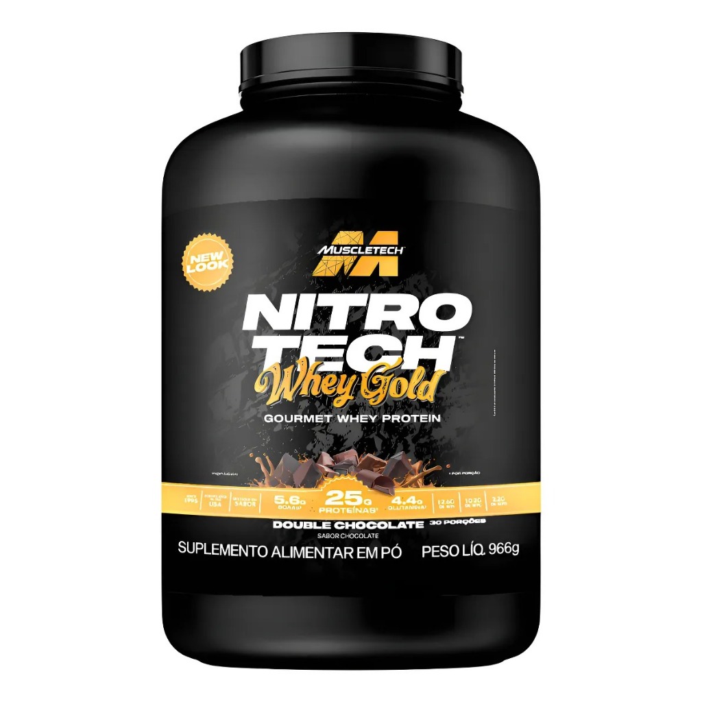 Whey Protein Nitro Tech Gold - 1.930 kg - Muscletech