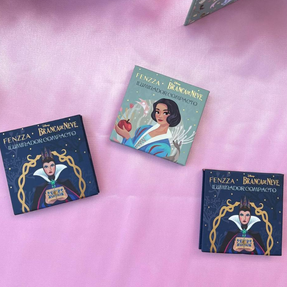 Iluminador compacto Branca de neve e Rainha má Fenzza