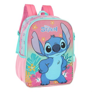 Mochila Escolar Stitch Disney Luxcel – Infantil / Juvenil | Original e Estilosa em Oferta na Shopee