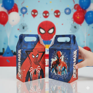 Caixinhas Maleta Maletinha Surpresa Spider Homem Aranha / lembrancinha festa e decoração - Até 30un em Oferta na Shopee
