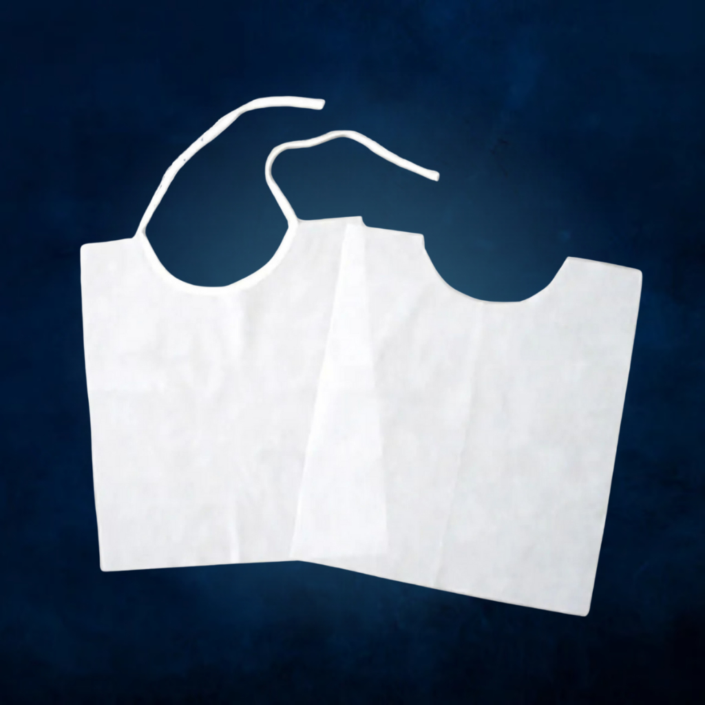 Babador Descartável Tnt 30g 50 Unidades