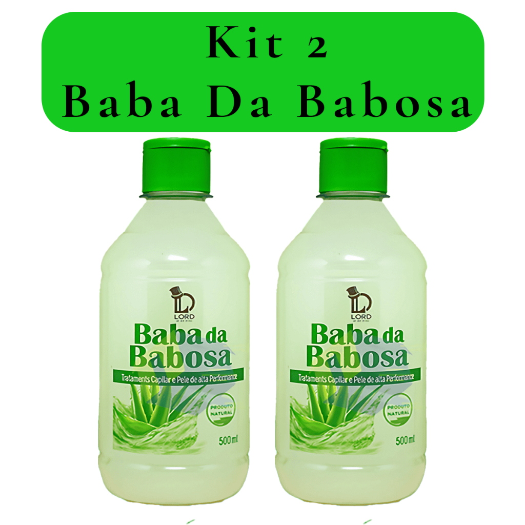 Kit Baba Da Babosa Para Cabelos & Pele Ação Cicatrizante Aloe E Vera em Oferta na Shopee