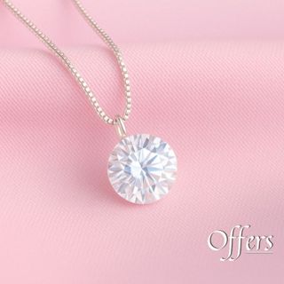 Colar Ponto de Luz Zircônia 0,8cm em Prata Legítima 925 com Corrente Veneziana 40cm em Oferta na Shopee