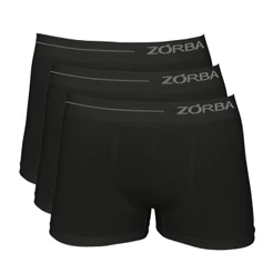 Kit 3 Cuecas Zorba Boxer Side sem Costura Microfibra 839