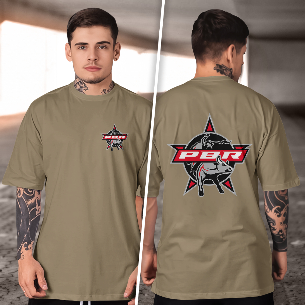 Camiseta Masculina PBR Rodeio  Varias Cores 100% Algodão Premium