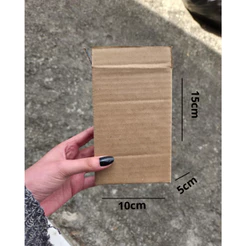 50 Caixa de Papelão Reciclado 15x10x5 Pac Sedex - Embalagem Marketplace