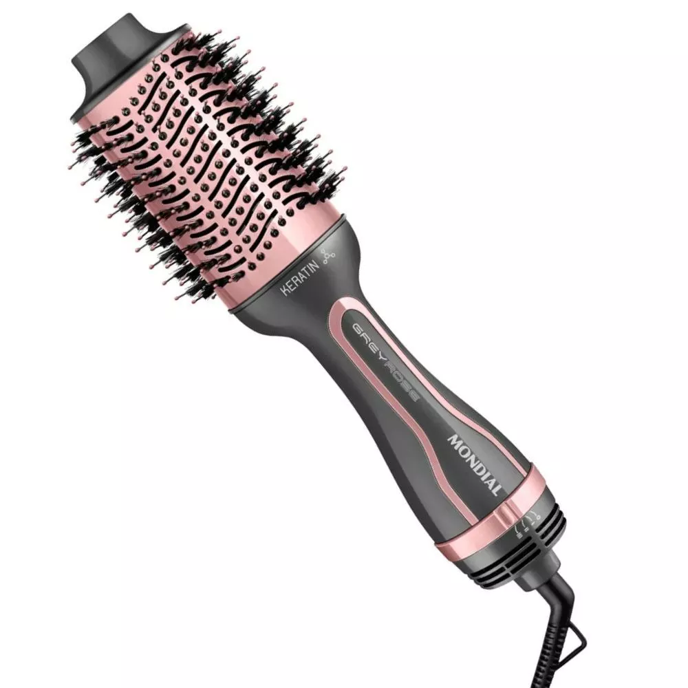 Escova Secadora Mondial 3 Em 1 Profissional 1300w Bivolt