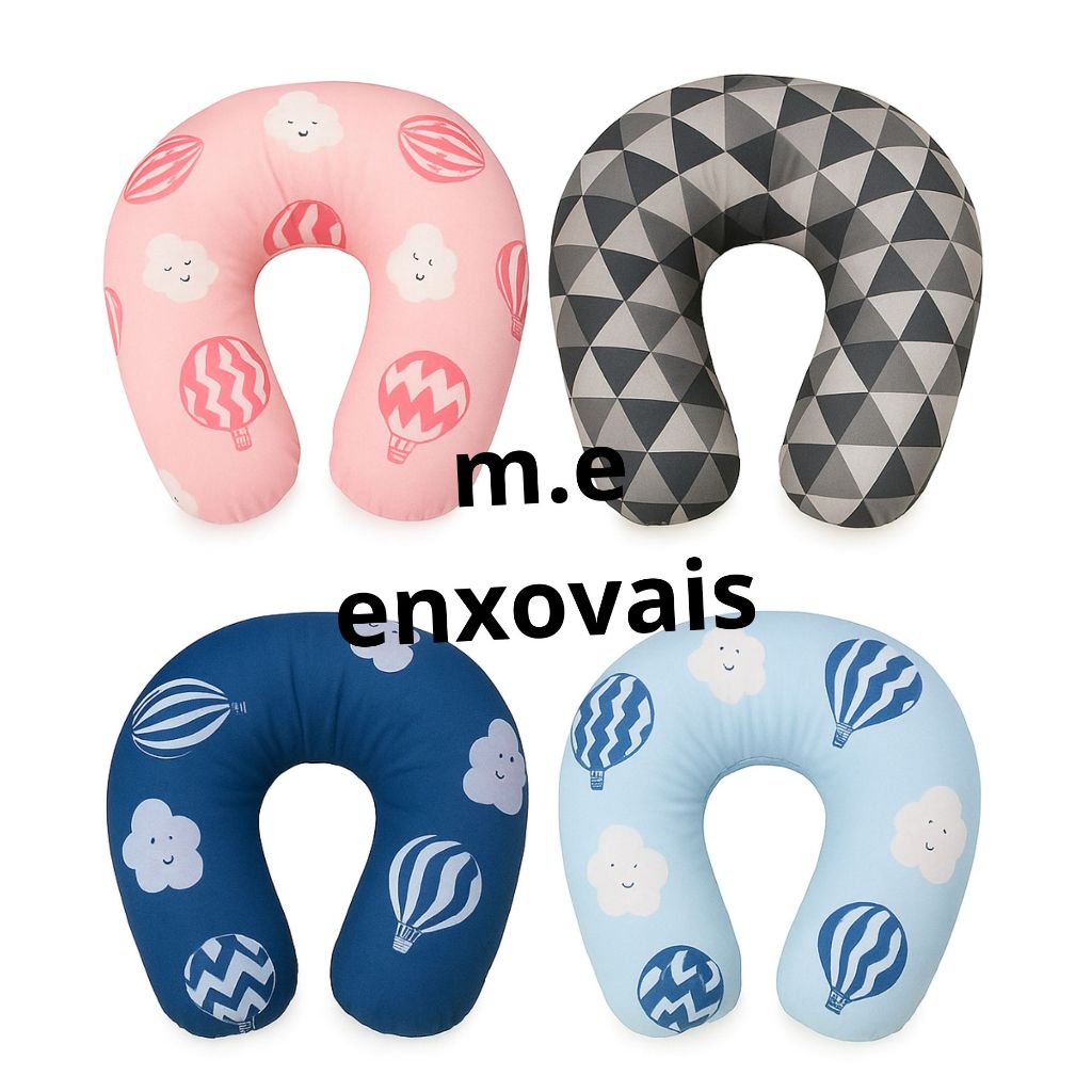 Almofada de pescoço adulto para viagens e descanso em Oferta na Shopee