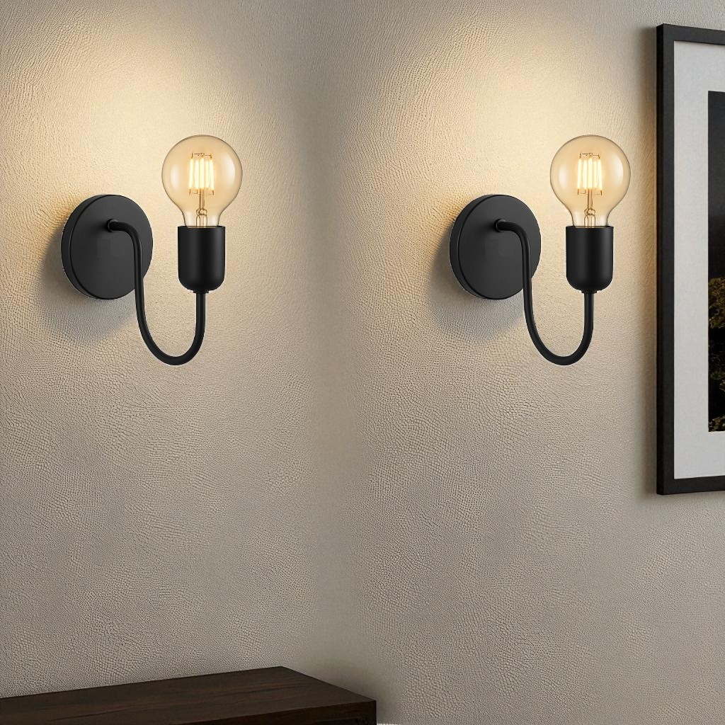 Arandela De Parede Luminária LOFT Colonial Industrial Vintage Hotel 110v/220v em Oferta na Shopee