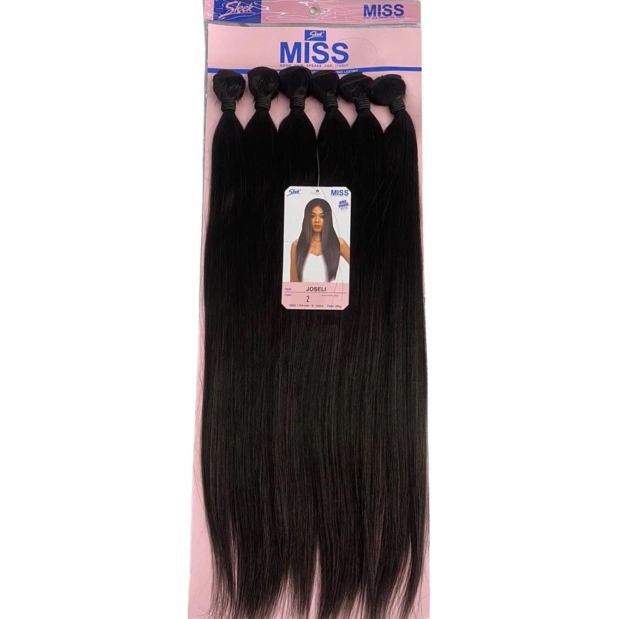 Cabelo Fibra Orgânica Liso Sleek Miss -joseli- 60cm 260g