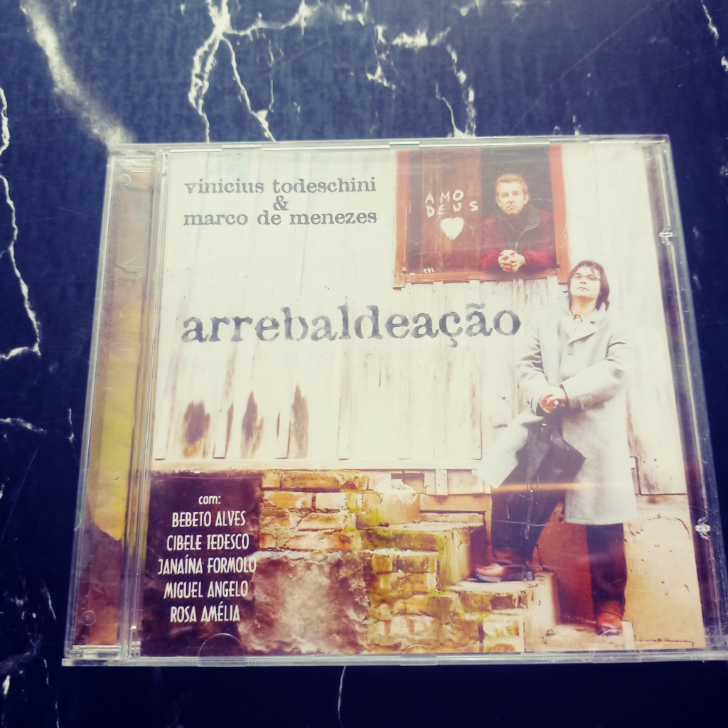 VINICIUS TODESCHINI & MARCO DE MENEZES ( ARREBALDEAÇÃO ) CD RARO