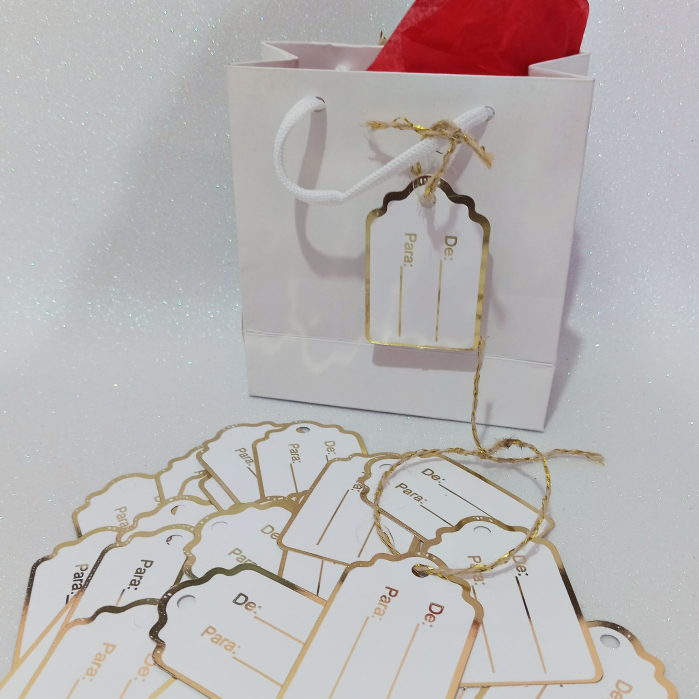Tag De Para 7x4,5cm para Presente e Embalagem em Oferta na Shopee