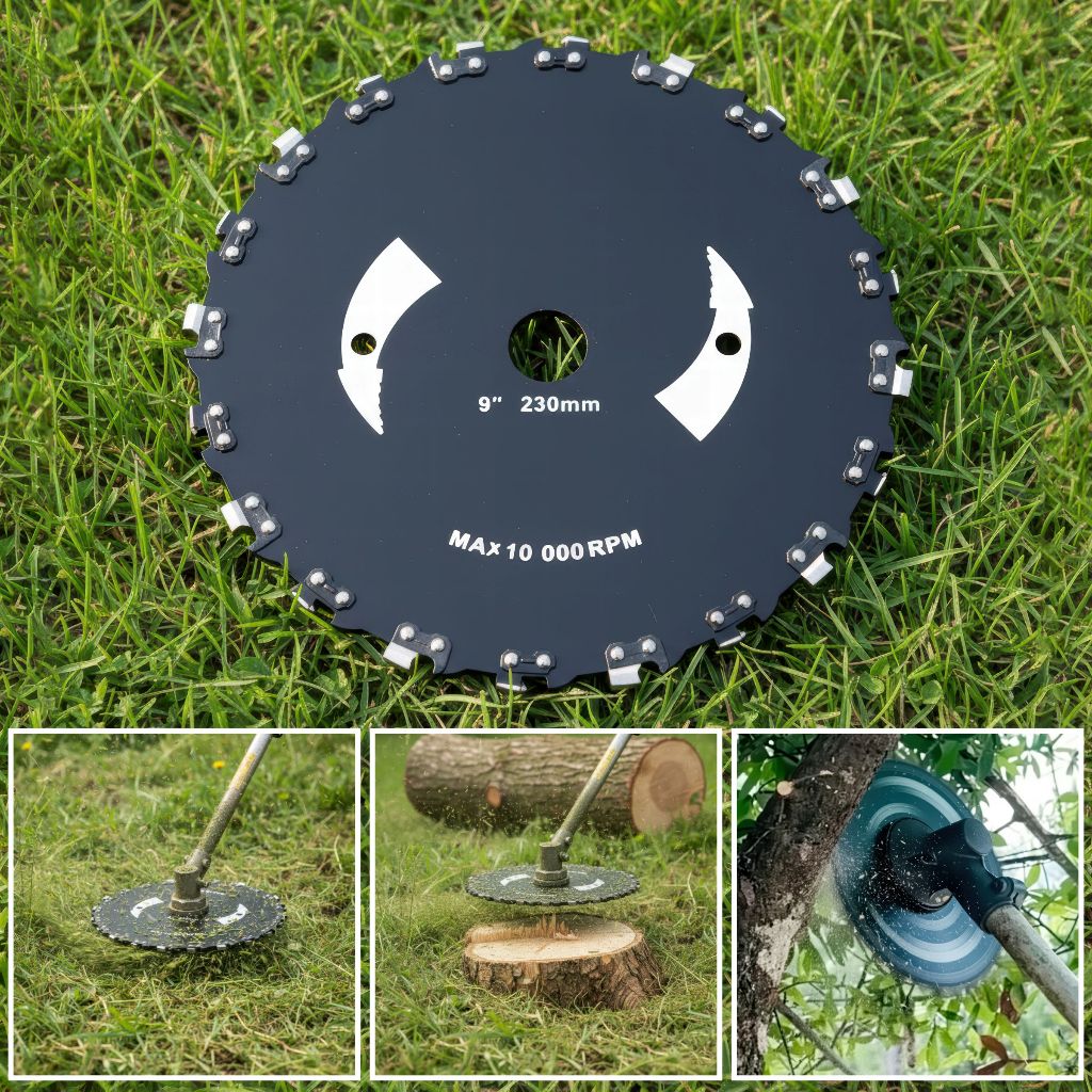 Disco Lamina Para Roçadeiras Stihl Fs160 220 290 Com Dente Motoserra Furo 20mm em Oferta na Shopee