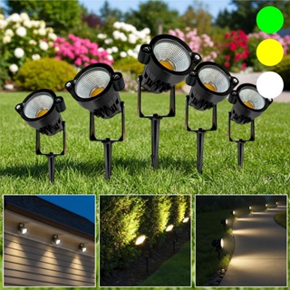 Kit 5 Espeto Led 15w Luminaria Jardim Prova Dágua Bivolt em Oferta na Shopee