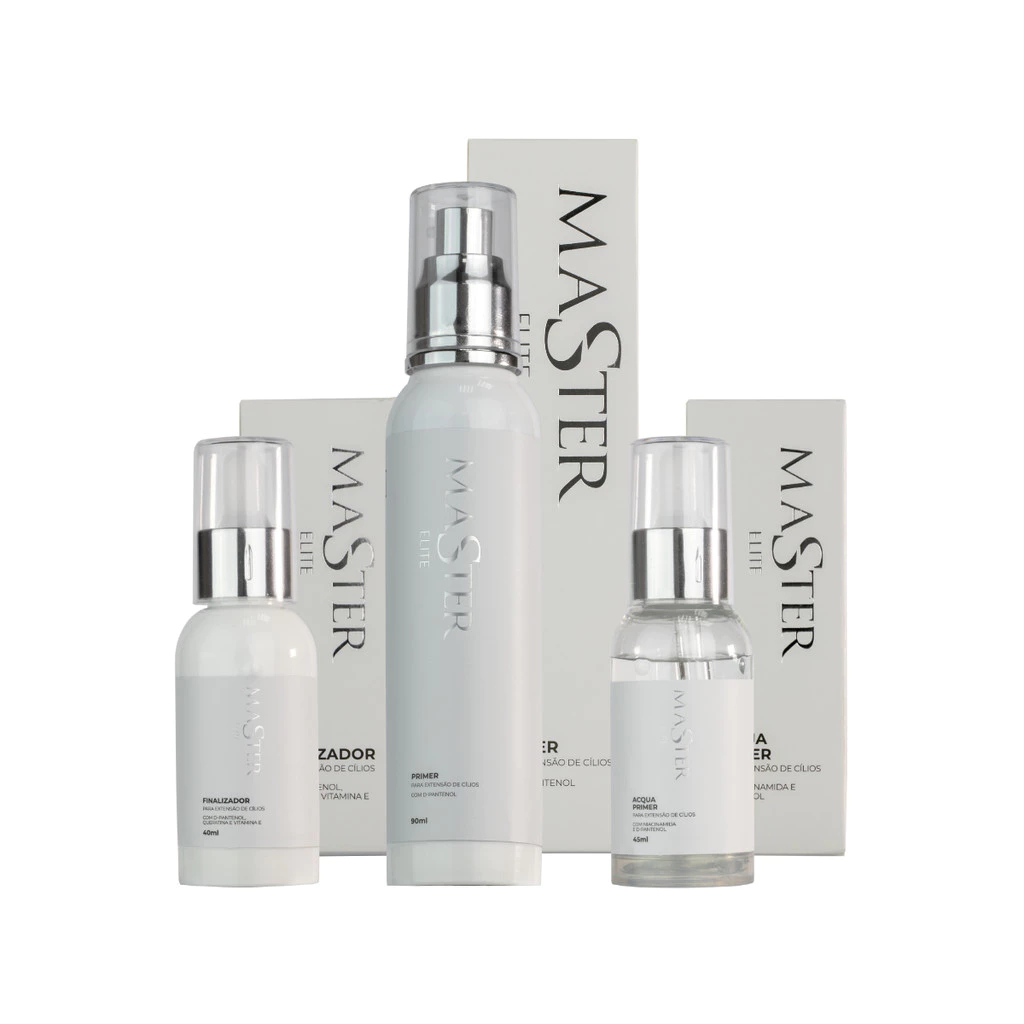 KIT RETENÇÃO MASTER ELITE (Finalizador, Primer e Acqua Primer)
