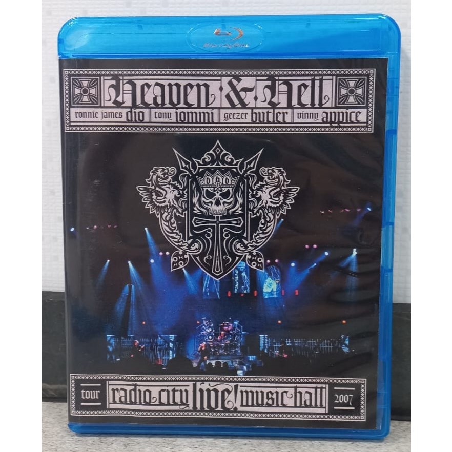 Blu-ray HEAVEN & HELL - Live at Radio City Music Hall 2007 - Dio Iommi Butler Appice - Black Sabbath em Oferta na Shopee